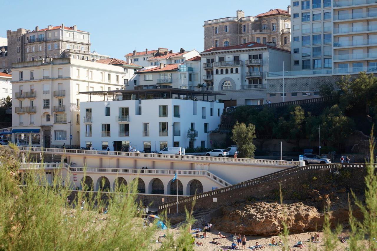 Hotel De La Plage - Nouvel Etablissement Biarritz Exteriér fotografie